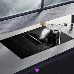 Inductıon Hob Wıth Extractor  90Cm