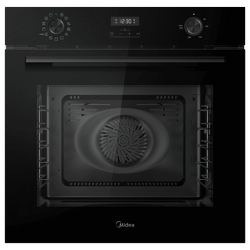 9 Program Sıyah Turbo Fırın 70 Lt