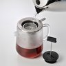 Tea Pot With Tea Strainer And Rechaud Se