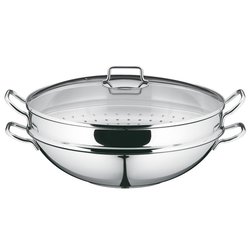 Wok Macao 4-Piece With Steaming İnsert
